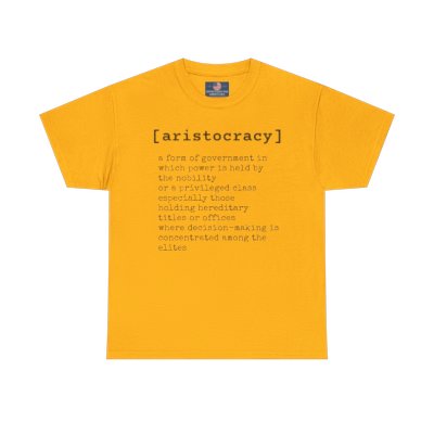 Aristocracy Custom Unisex Heavy Cotton Tee