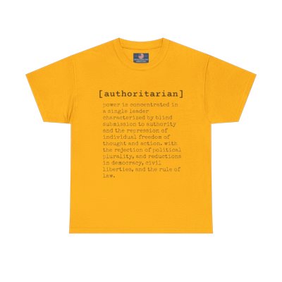 Authoritarian Custom Unisex Heavy Cotton Tee