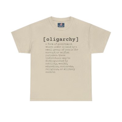 Oligarchy Custom Unisex Heavy Cotton Tee