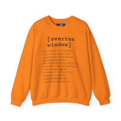 Overton Window Unisex Crewneck Sweatshirt - Trendy Philosophy Apparel