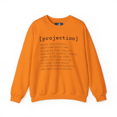 Projection Unisex Crewneck Sweatshirt - Trendy Philosophy Apparel